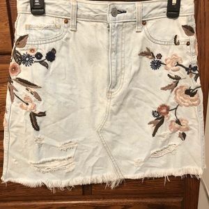 Abercrombie & Fitch Denim Skirt